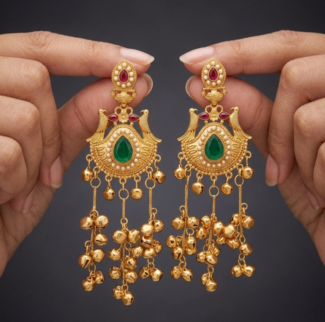 Long Traditional Earings - Image 2