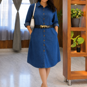 Denim Shirt Dress